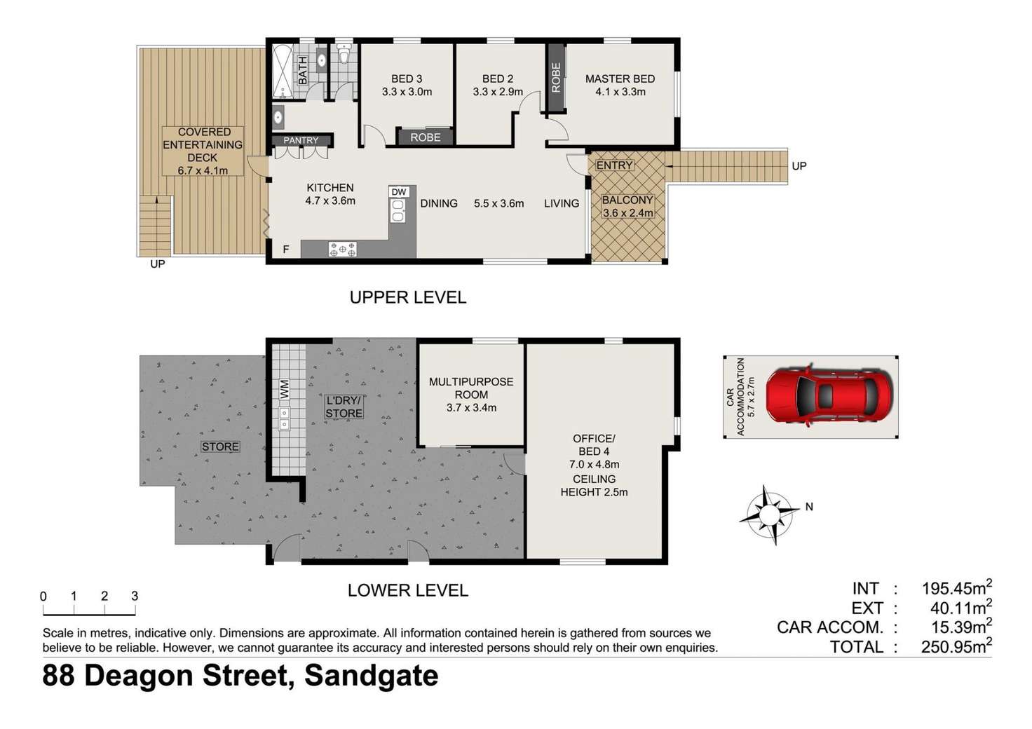 Floorplan of Homely house listing, 88 Deagon Street, Sandgate QLD 4017