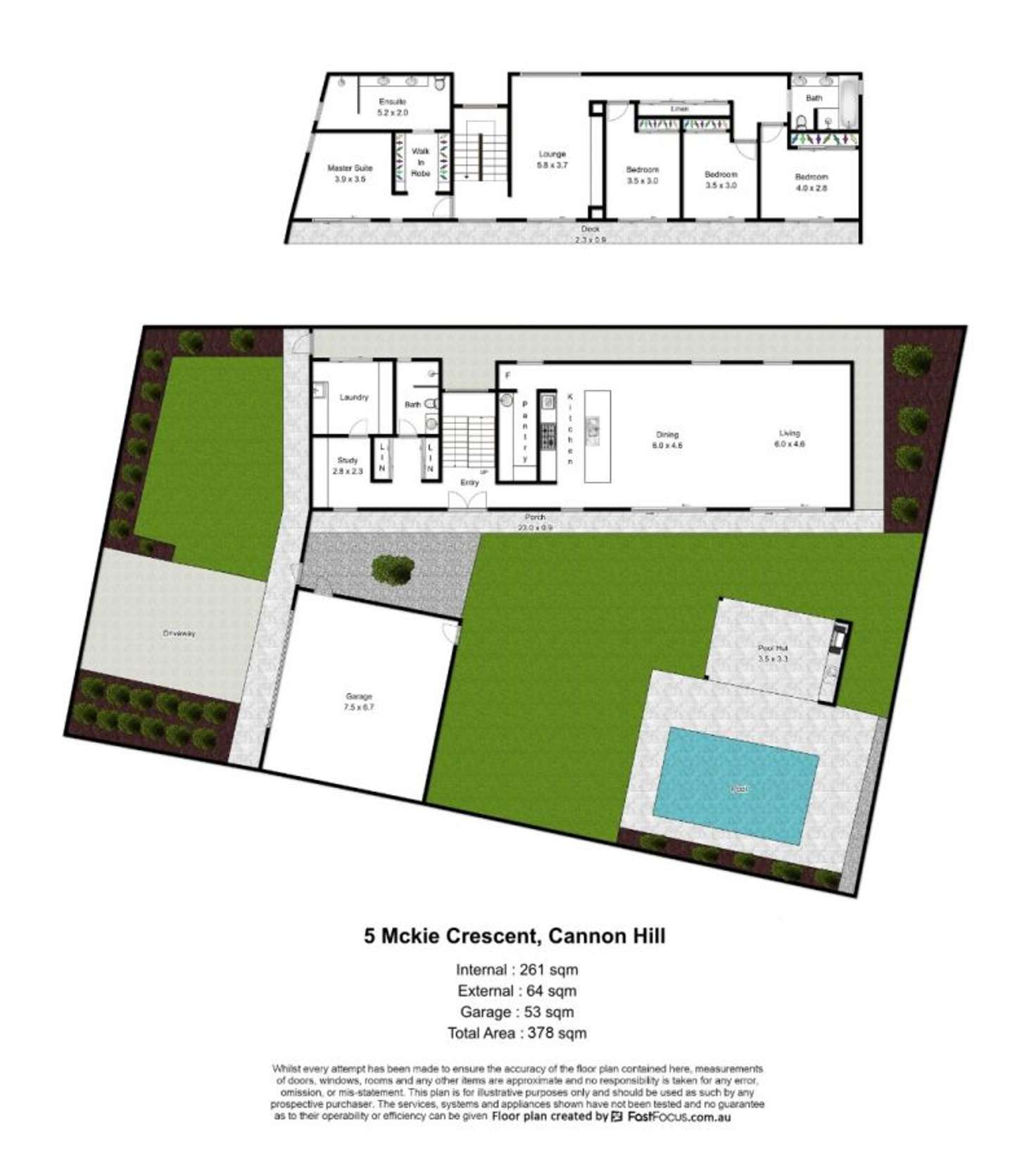 Floorplan of Homely house listing, 5 Mckie Crescent, Cannon Hill QLD 4170