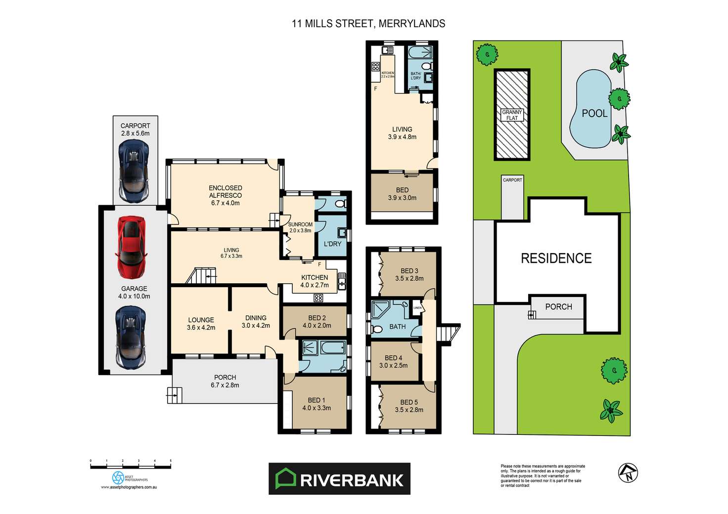 Floorplan of Homely house listing, 11 Mills Street, Merrylands NSW 2160