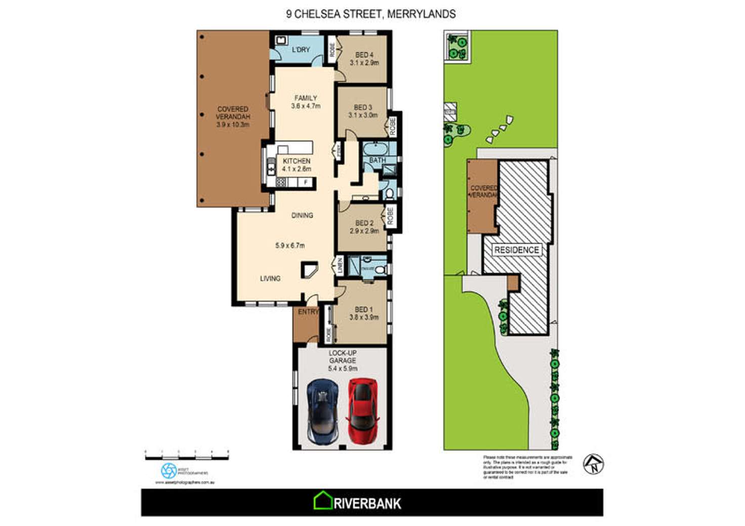 Floorplan of Homely house listing, 9 Chelsea Street, Merrylands NSW 2160