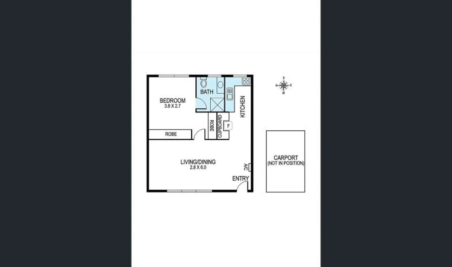 Floorplan of Homely apartment listing, 6/260 Wattletree Rd, Malvern VIC 3144