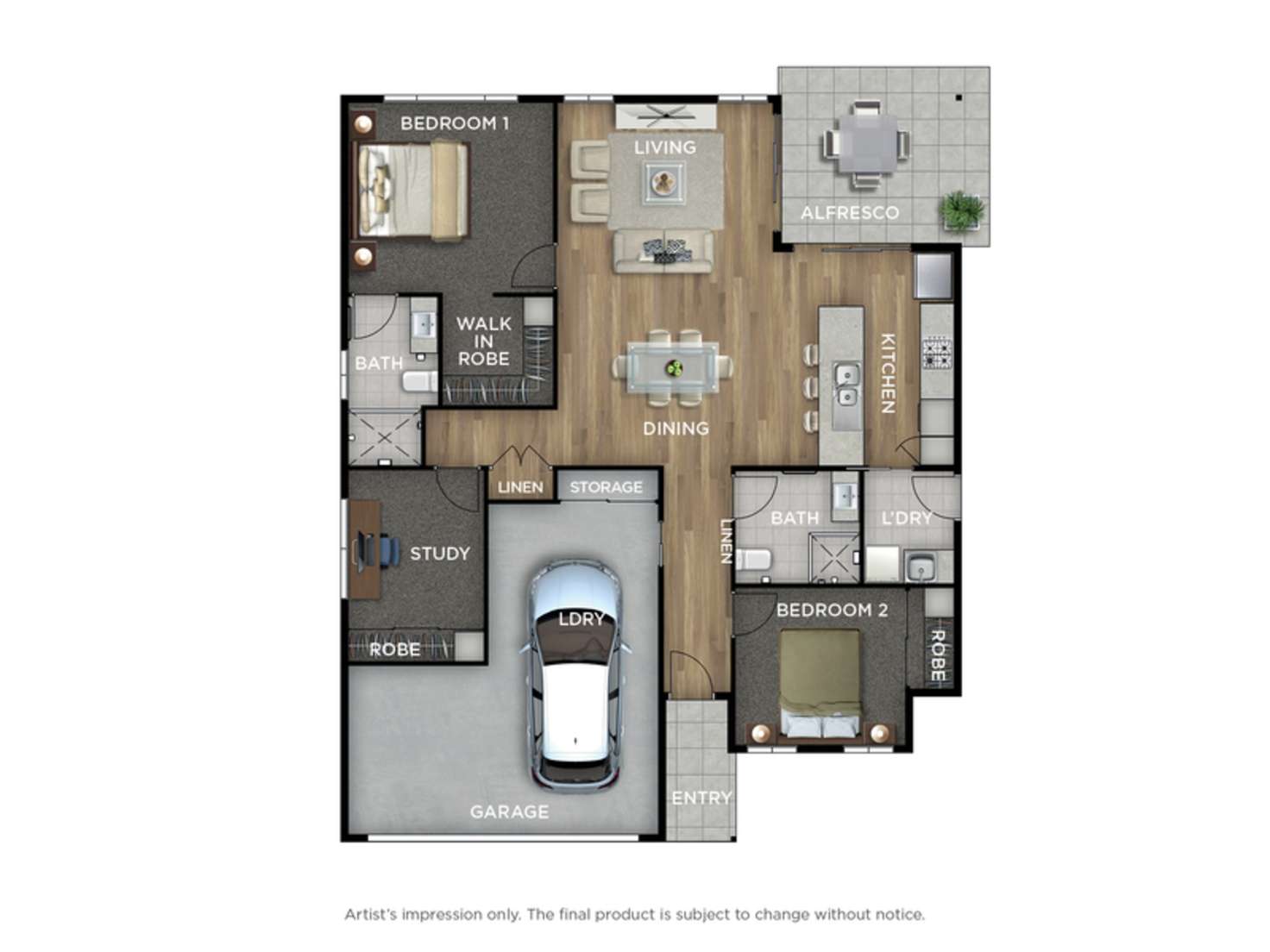 Floorplan of Homely retirement listing, 156/2 Koplick Road, Chambers Flat QLD 4133