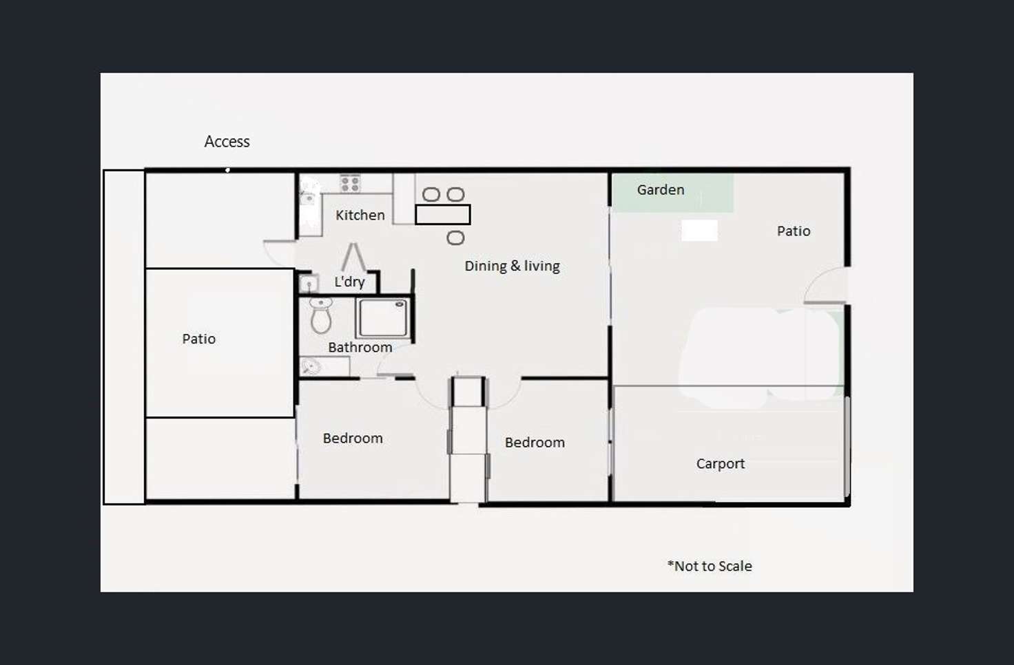 Floorplan of Homely villa listing, 2/91 Hoare Street, Manunda QLD 4870