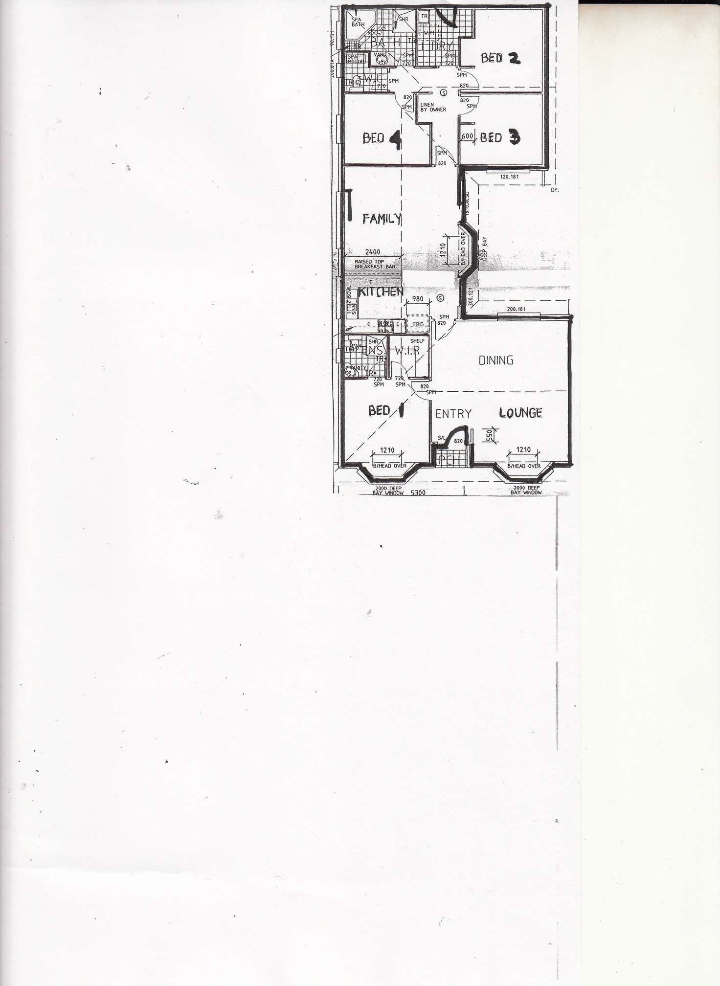Floorplan of Homely house listing, 575 Wyman Street, Broken Hill NSW 2880