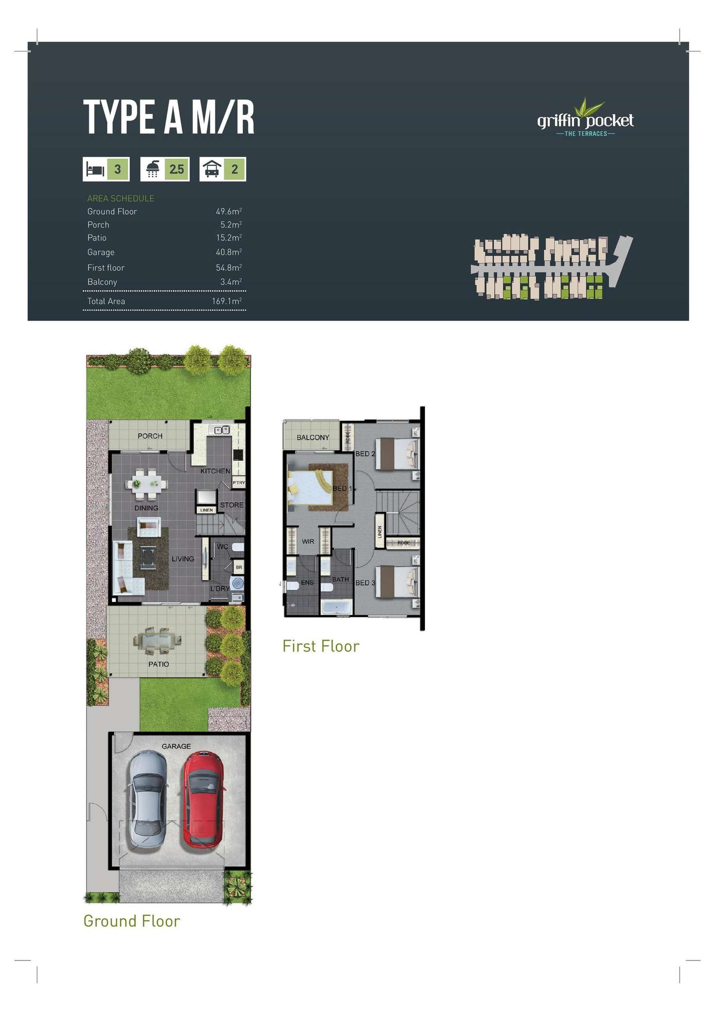 Floorplan of Homely house listing, 23/44 Fern Parade, Griffin QLD 4503