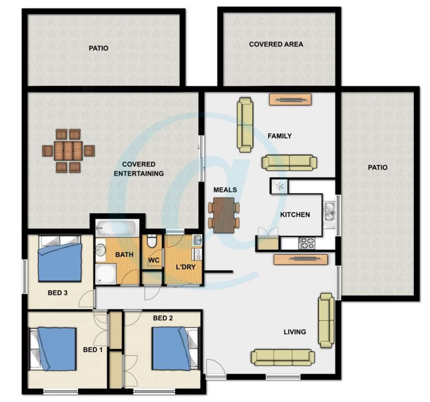 Floorplan of Homely house listing, 9 Evander Street, Sunnybank Hills QLD 4109