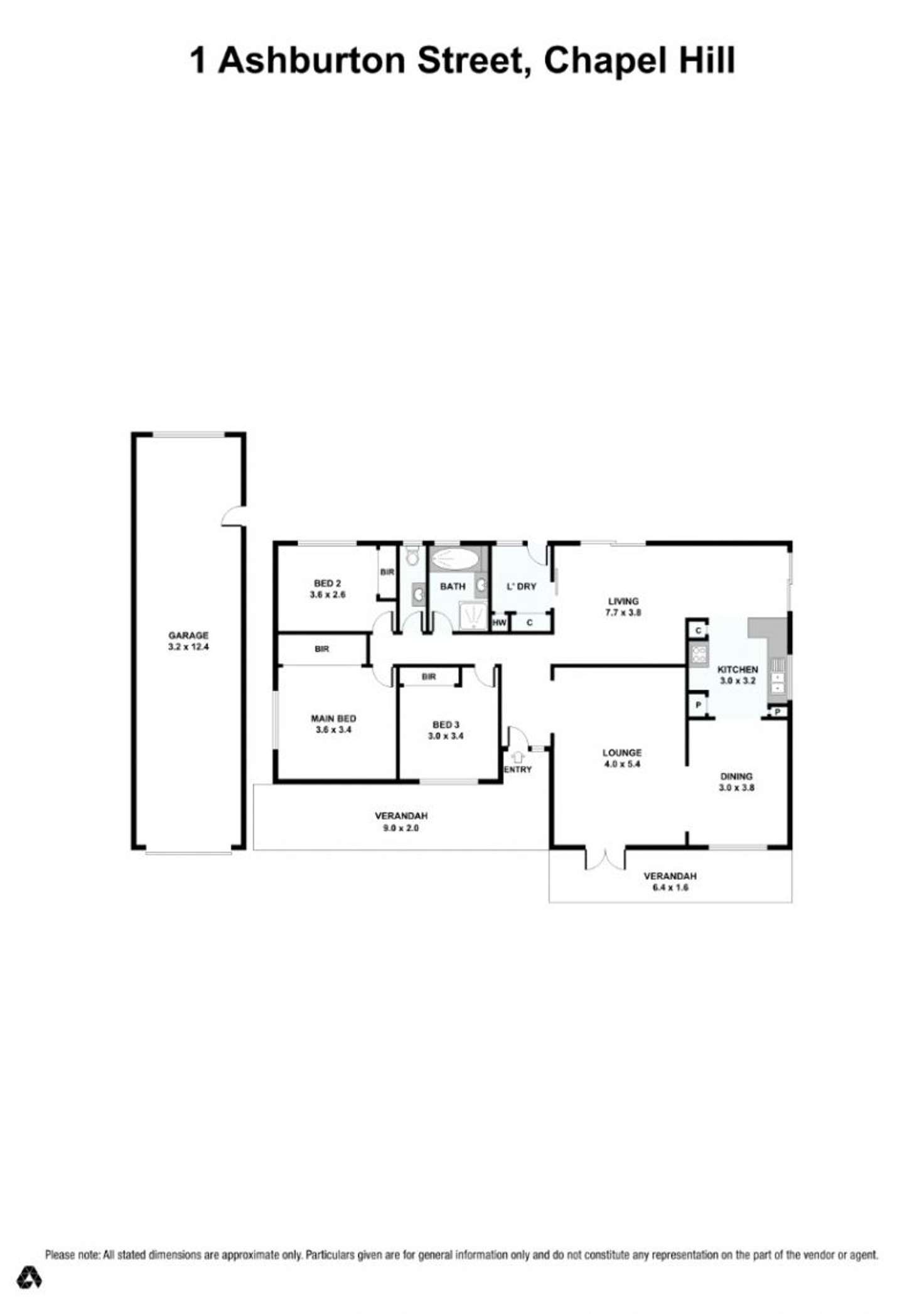 Floorplan of Homely house listing, 1 Ashburton Street, Chapel Hill QLD 4069