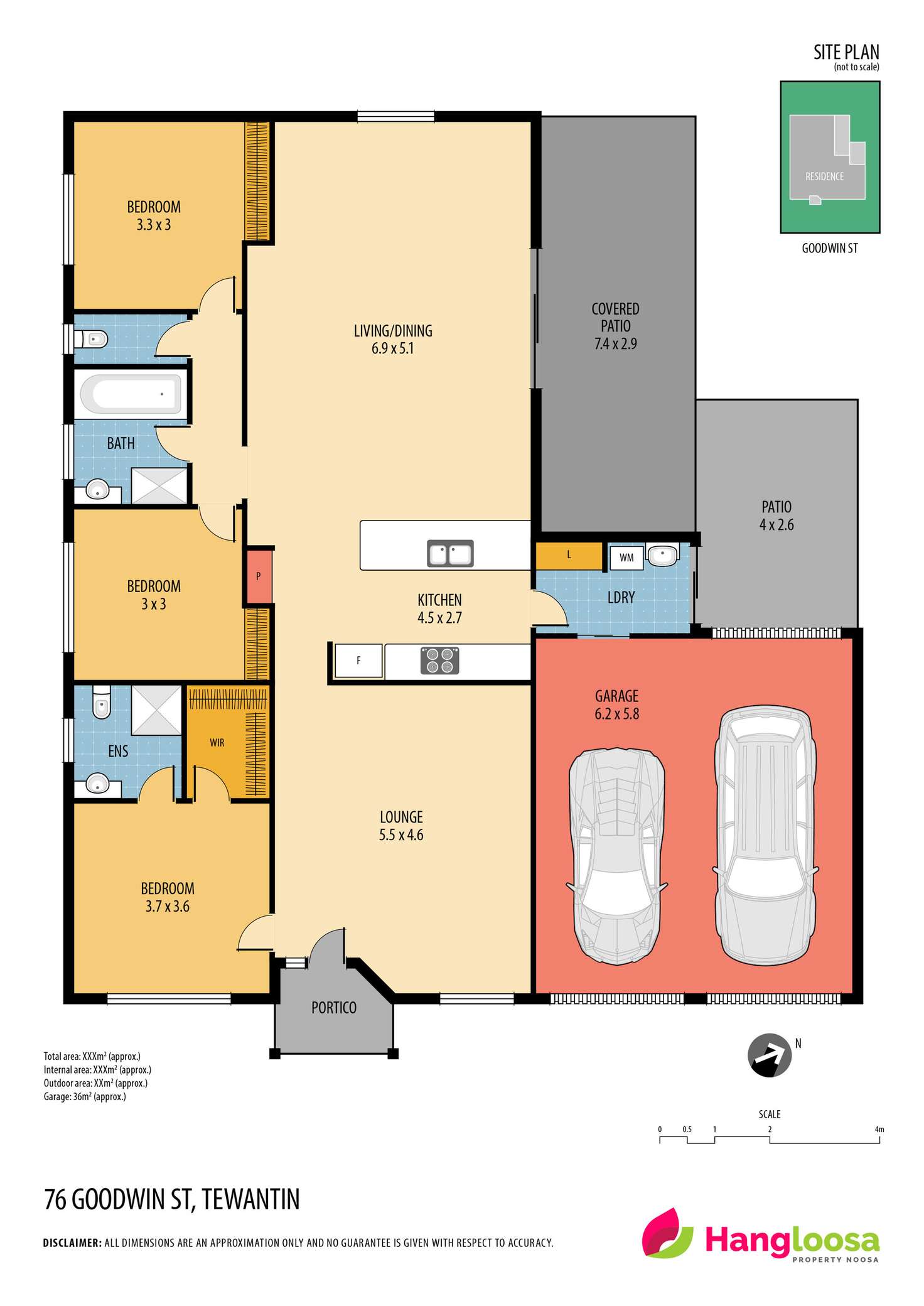 Floorplan of Homely house listing, 76 Goodwin Street, Tewantin QLD 4565