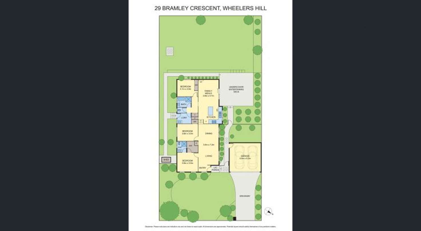 Floorplan of Homely house listing, 29 Bramley Crescent, Wheelers Hill VIC 3150