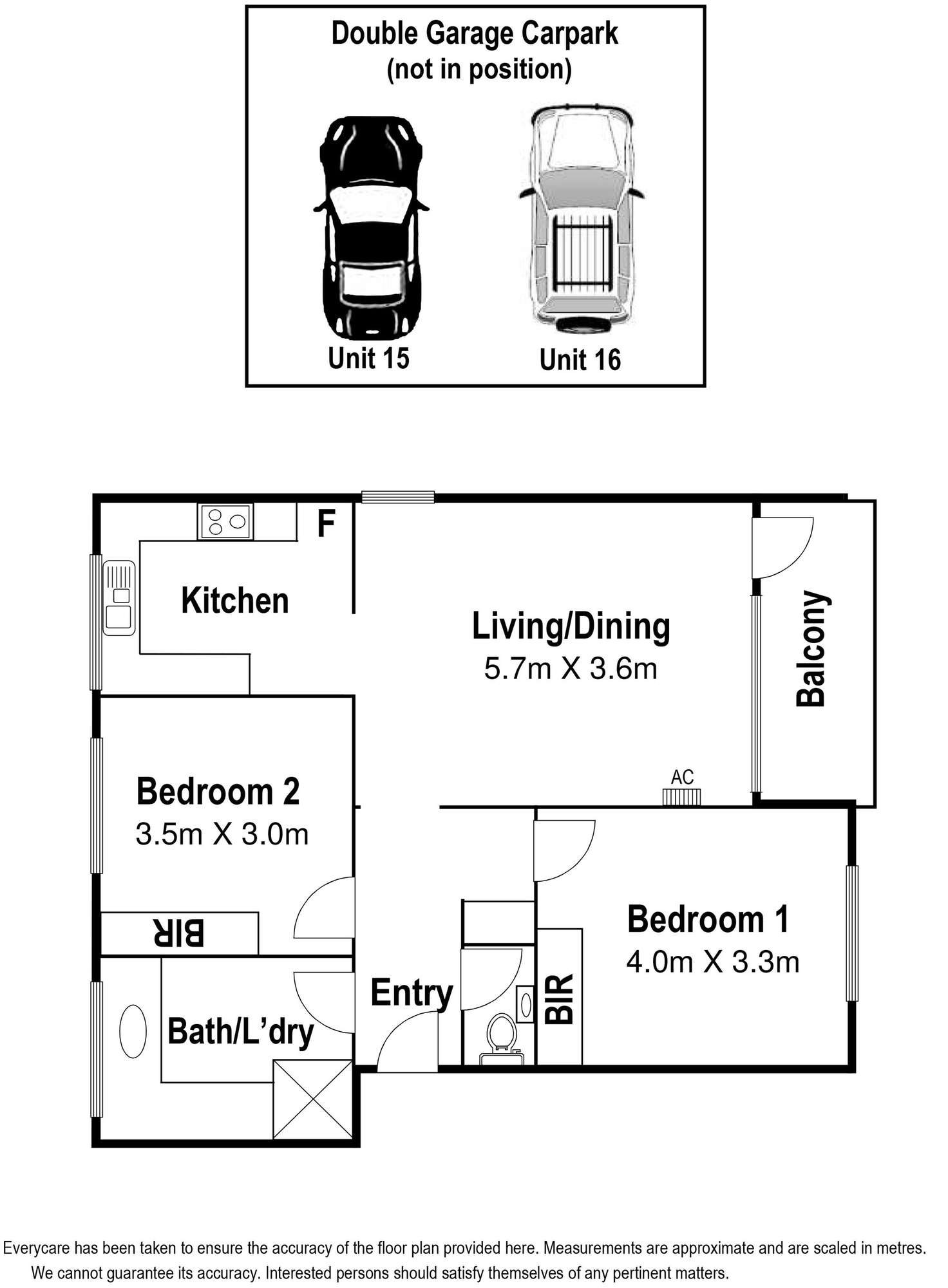 Floorplan of Homely apartment listing, 15/63 Millswyn Street, South Yarra VIC 3141