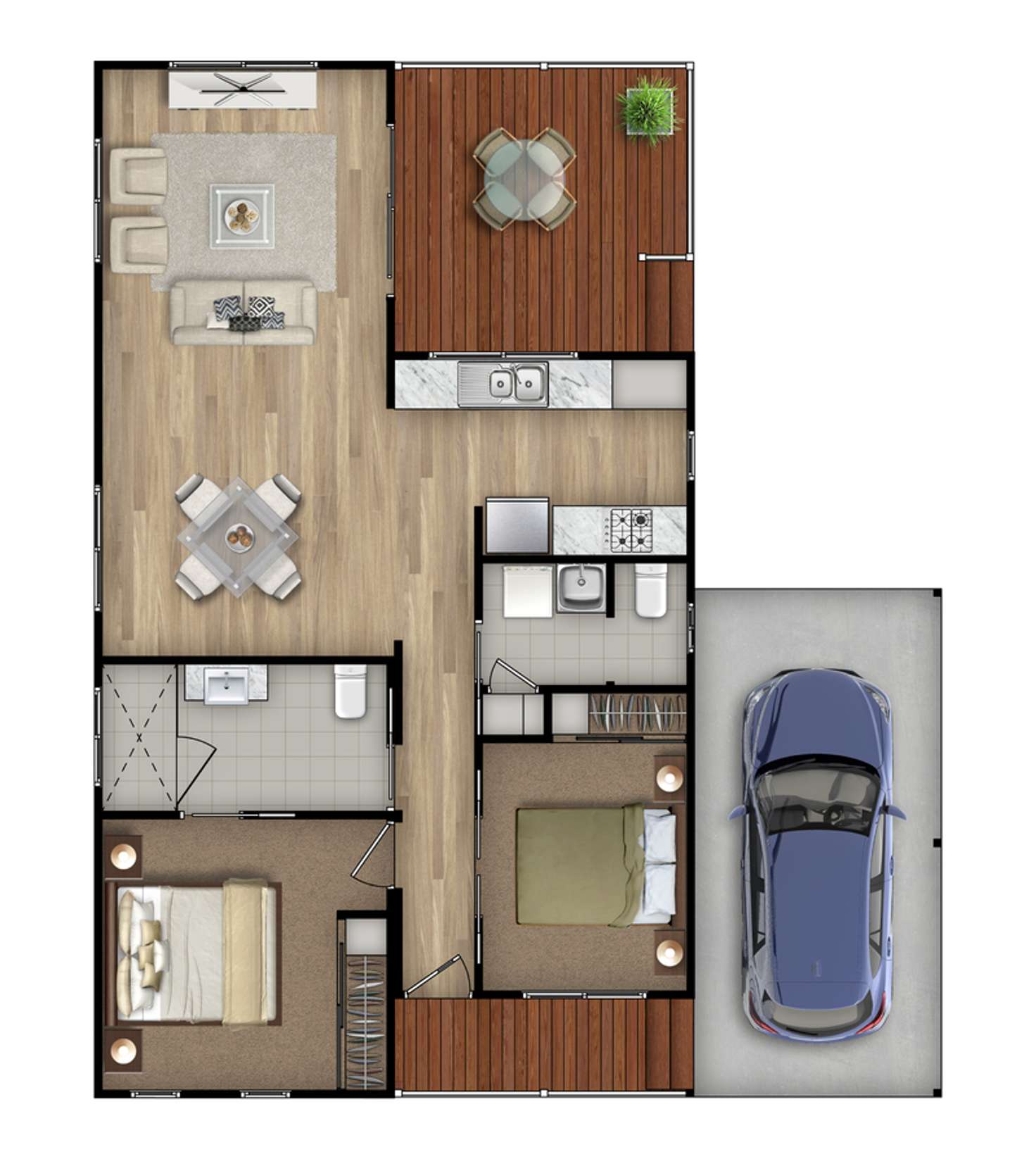 Floorplan of Homely retirement listing, 89/140 Hollinsworth Road, Marsden Park NSW 2765