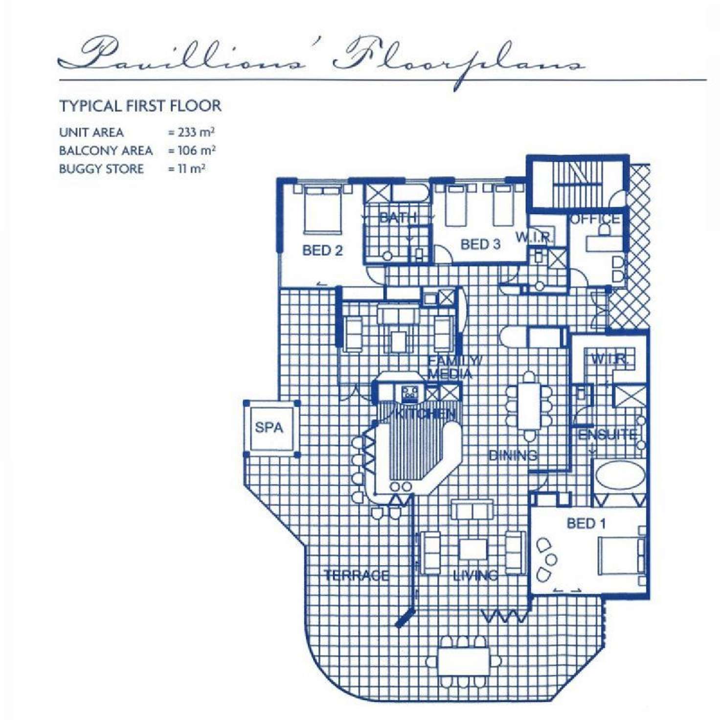 Floorplan of Homely apartment listing, Pavillions 13/1 Airport Drive, Hamilton Island QLD 4803