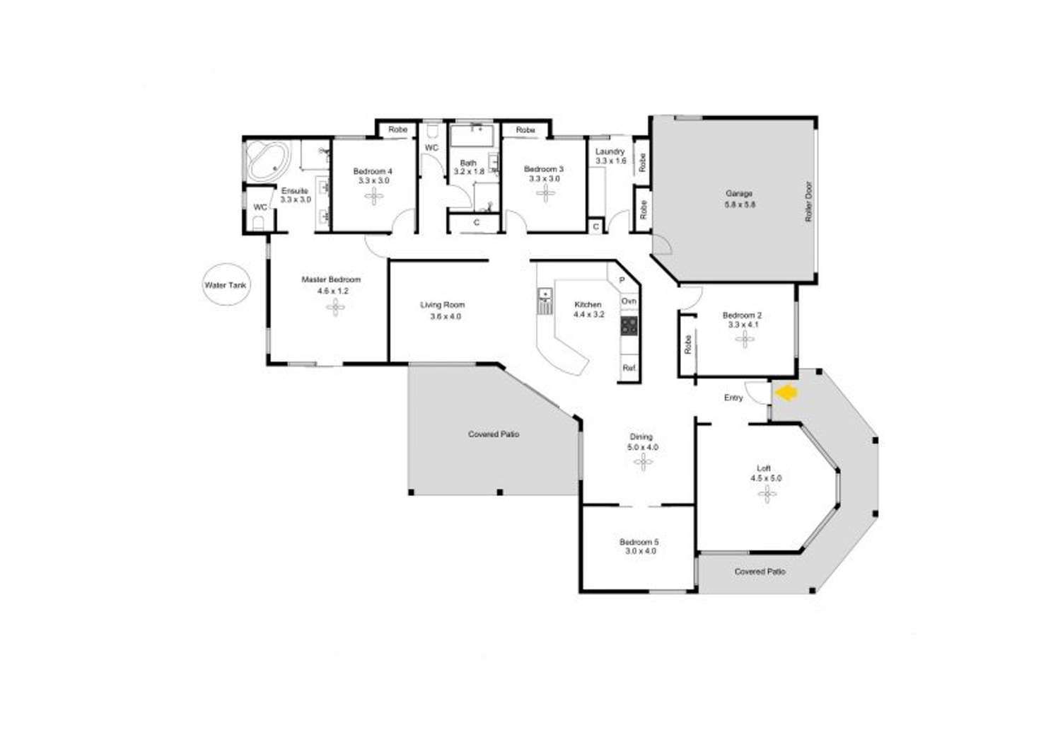 Floorplan of Homely house listing, 6 Barnowl Court, Narangba QLD 4504