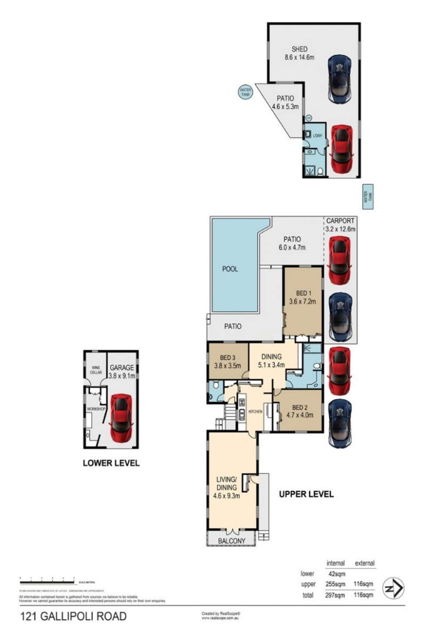 Floorplan of Homely house listing, 121 Gallipoli Road, Carina Heights QLD 4152