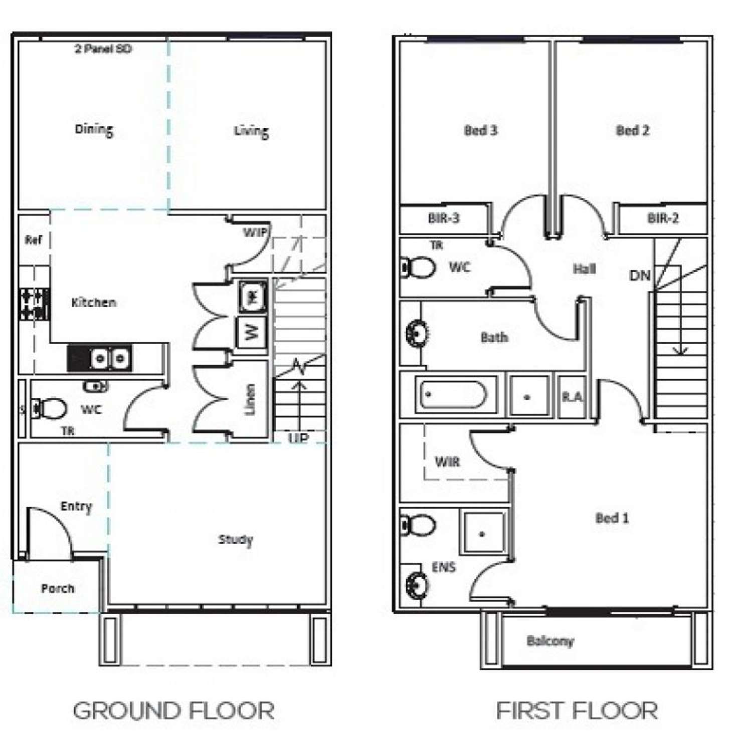 Floorplan of Homely house listing, 36 Nightingale Road, Mickleham VIC 3064