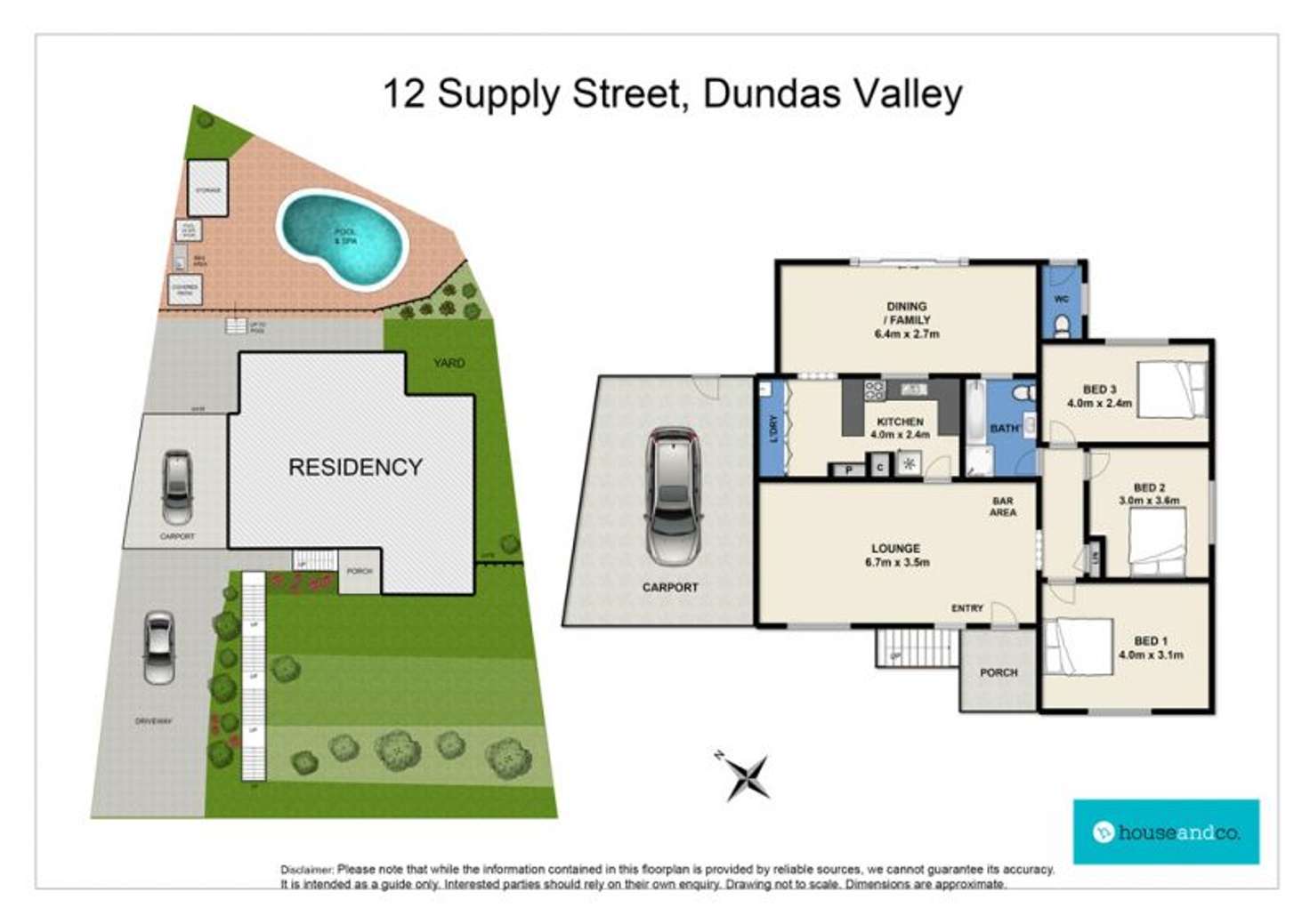 Floorplan of Homely house listing, 12 Supply Street, Dundas Valley NSW 2117