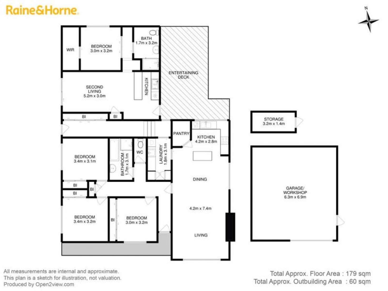 Floorplan of Homely house listing, 39 Garnett Street, Blackmans Bay TAS 7052