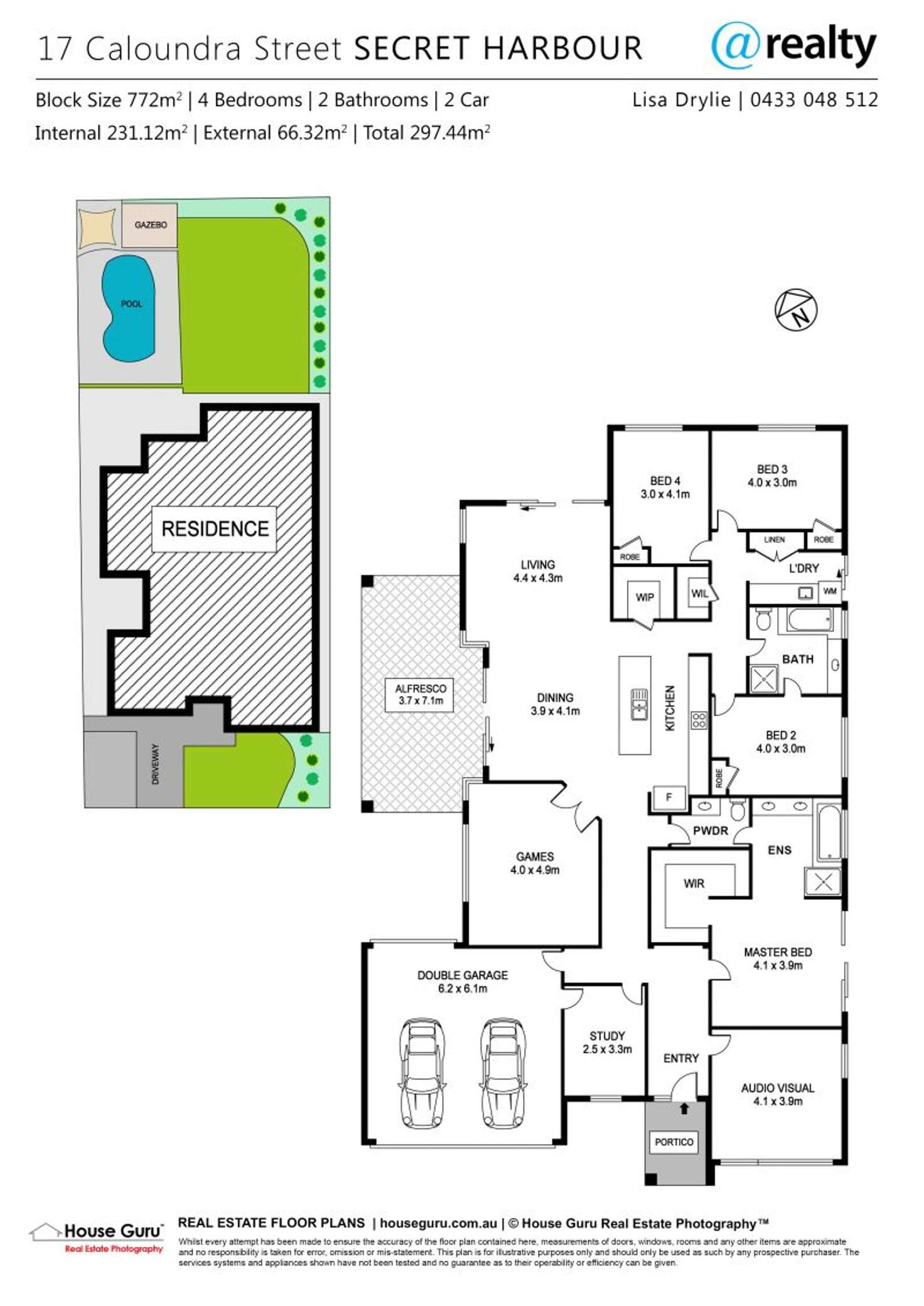 Floorplan of Homely house listing, 17 Caloundra Street, Secret Harbour WA 6173