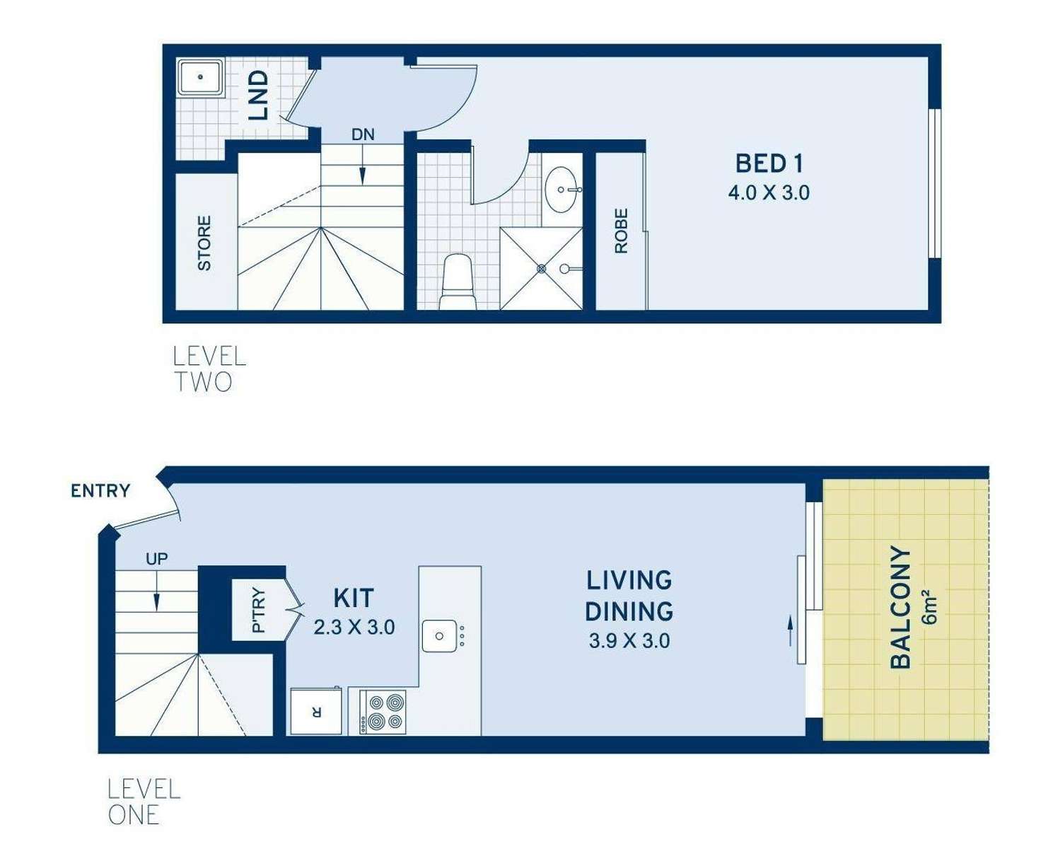 Floorplan of Homely apartment listing, 24/313 Harris Street, Pyrmont NSW 2009