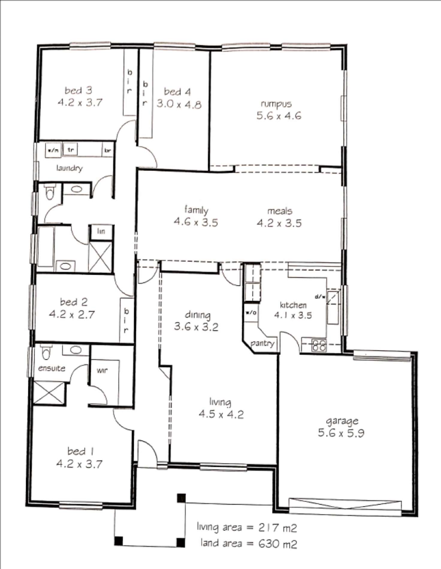 Floorplan of Homely house listing, 217 Mawson Lakes Boulevard, Mawson Lakes SA 5095