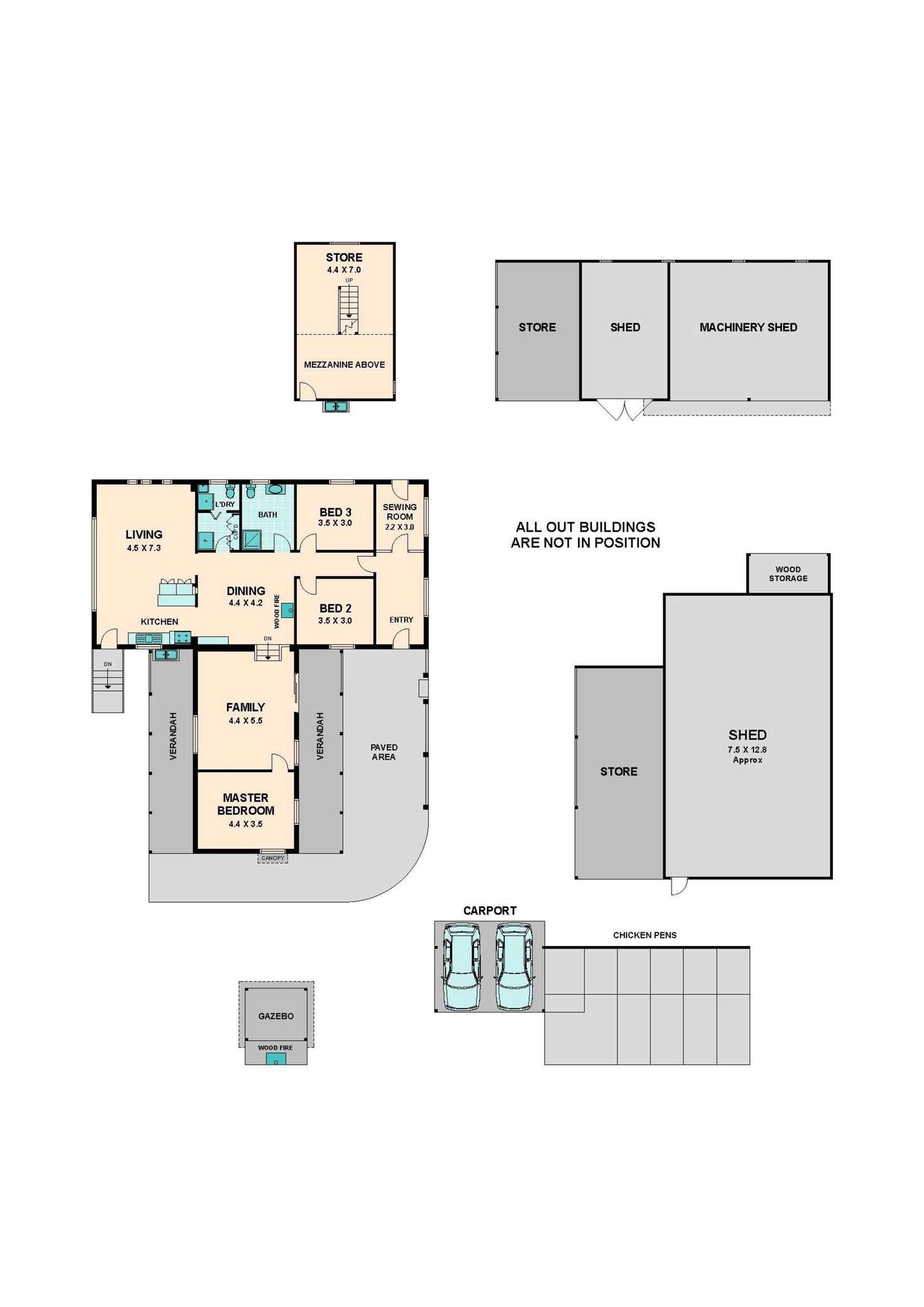 Floorplan of Homely house listing, 1573 BROADFORD FLOWERDALE ROAD, Strath Creek VIC 3658