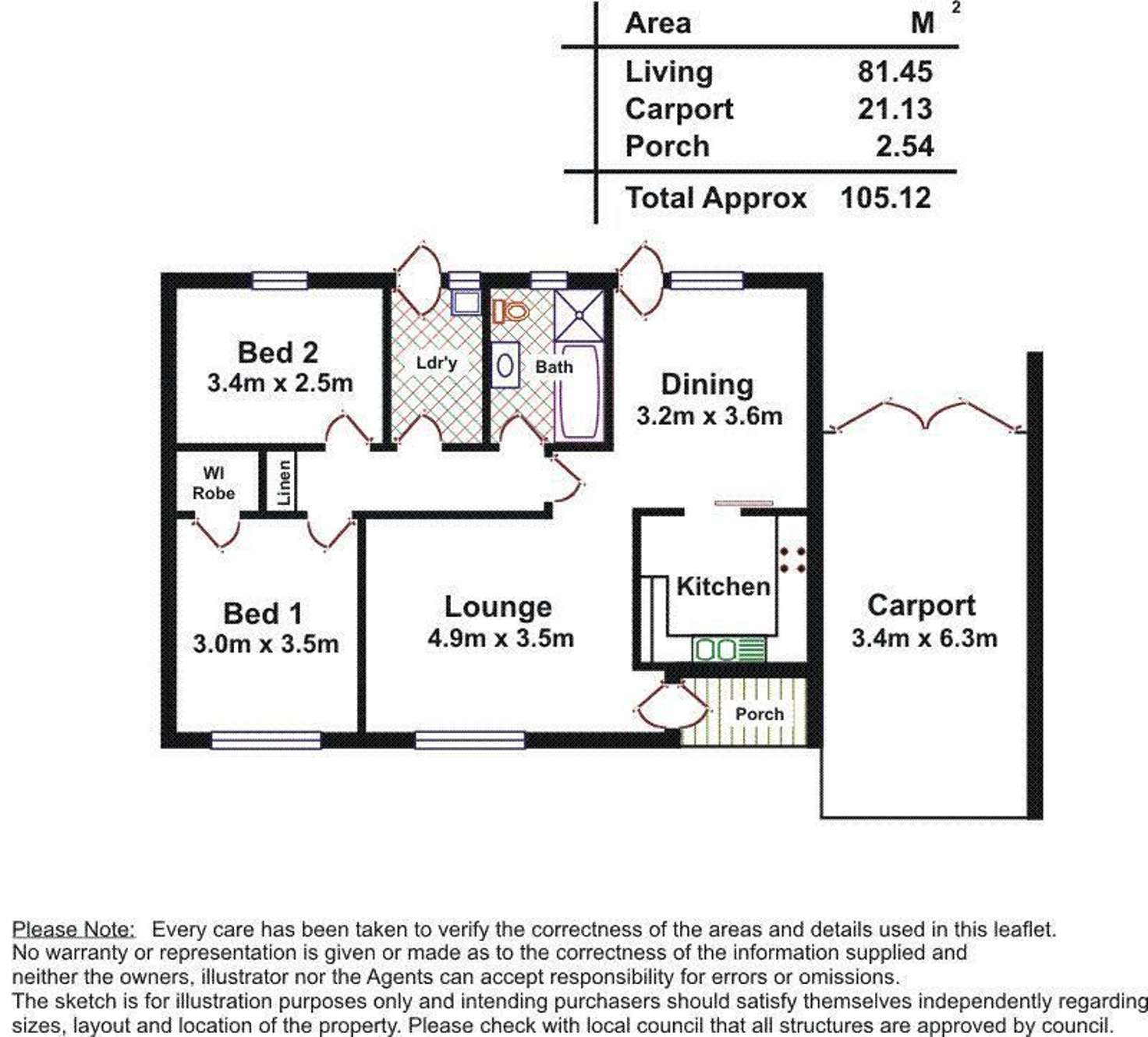 Floorplan of Homely house listing, 17 Colonsay Court, Huntfield Heights SA 5163