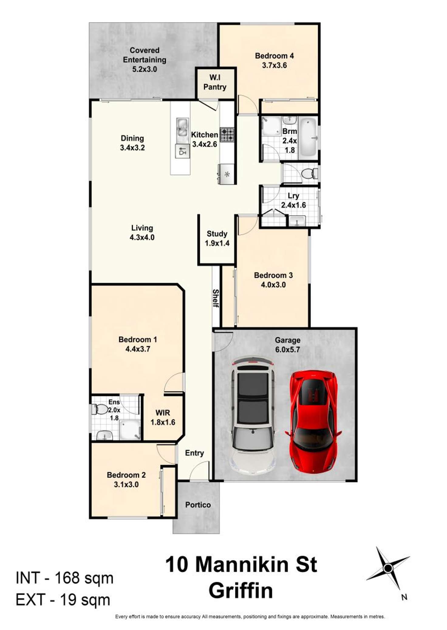 Floorplan of Homely house listing, 10 Mannikin Street, Griffin QLD 4503