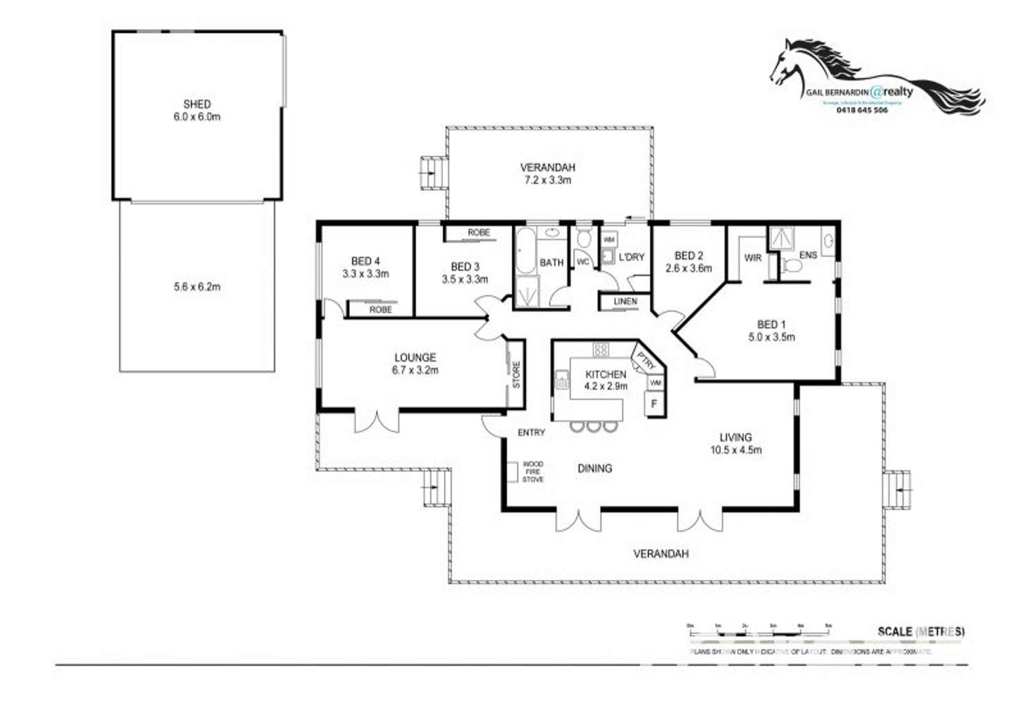 Floorplan of Homely acreageSemiRural listing, 250 Petersen Road, Morayfield QLD 4506