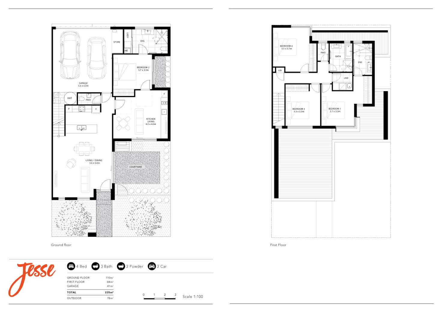 Floorplan of Homely townhouse listing, Lot 22/430 Blackshaws RD, Altona North VIC 3025