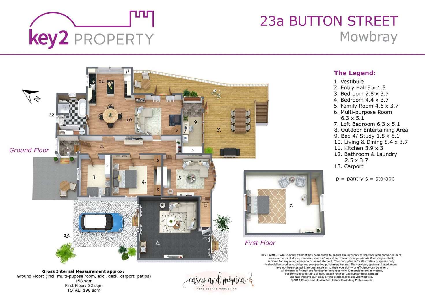 Floorplan of Homely house listing, 23A Button Street, Mowbray TAS 7248