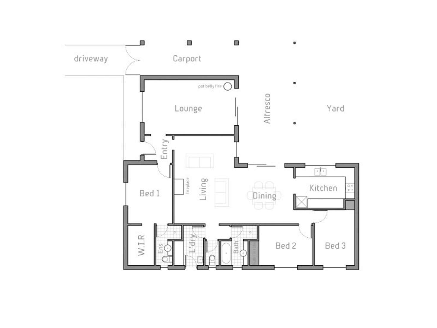 Floorplan of Homely house listing, 5 Fountains Court, Armadale WA 6112