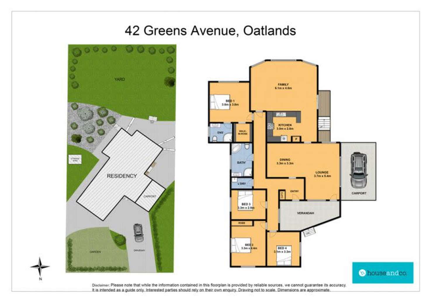 Floorplan of Homely house listing, 42 Greens Avenue, Oatlands NSW 2117