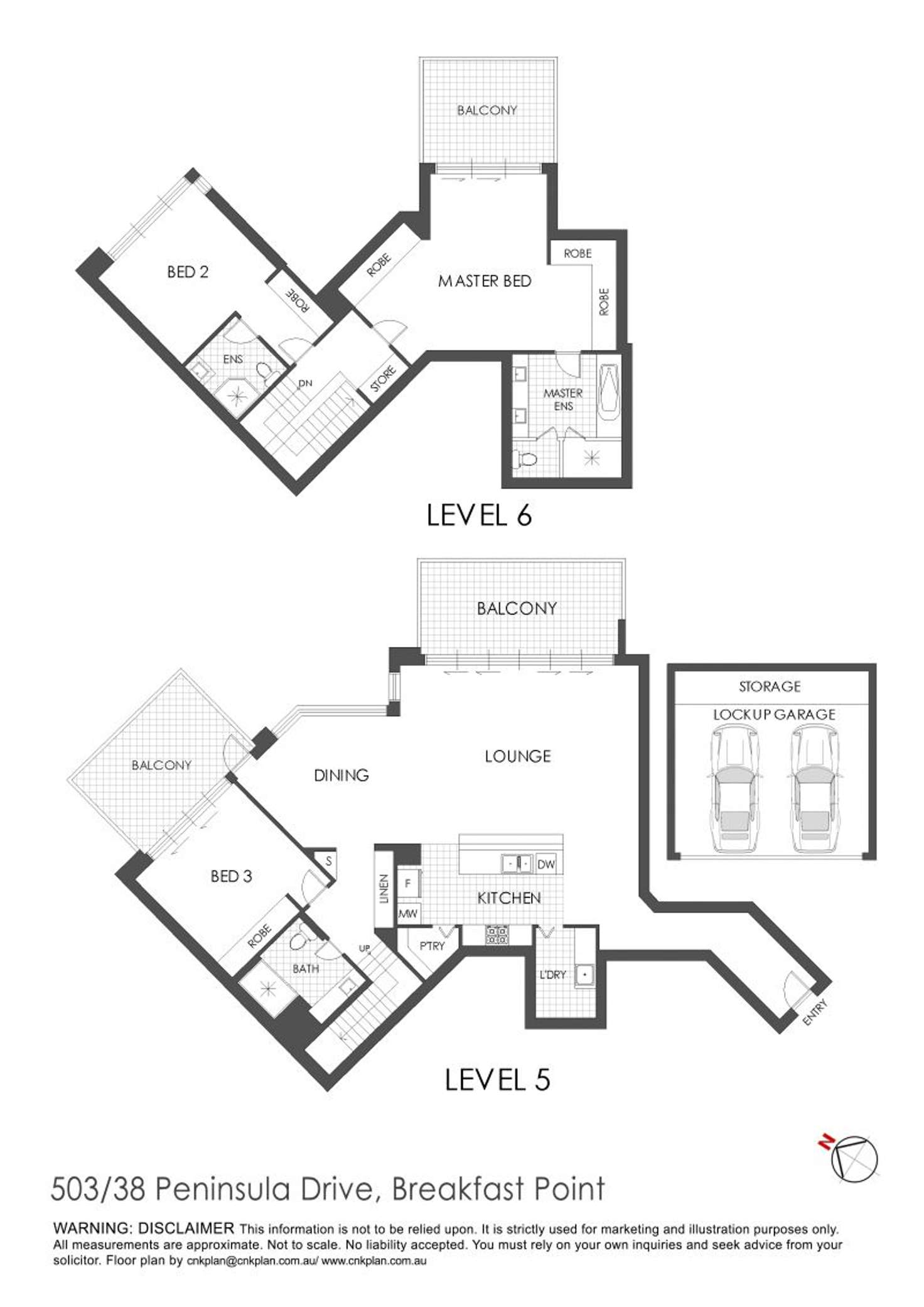 Floorplan of Homely apartment listing, 38 Peninsula Drive, Breakfast Point NSW 2137