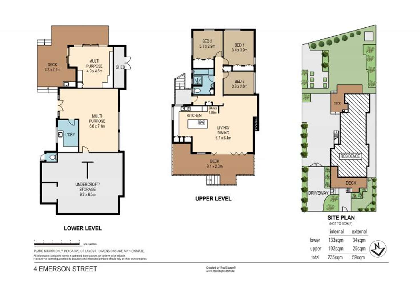 Floorplan of Homely house listing, 4 Emerson Street, Toowong QLD 4066
