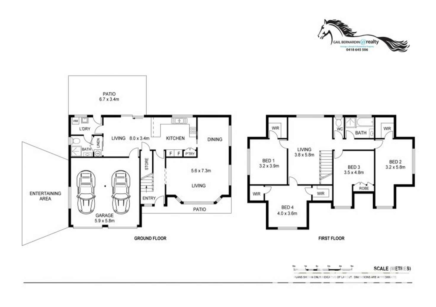 Floorplan of Homely acreageSemiRural listing, 59 Buchanan Road, Morayfield QLD 4506