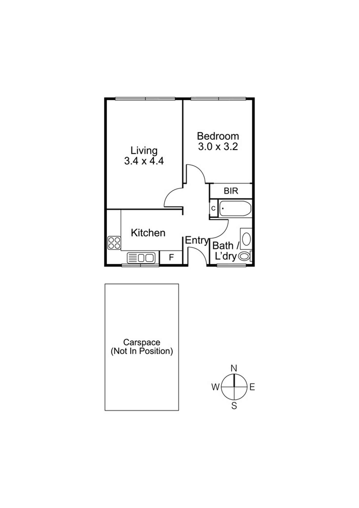 Floorplan of Homely other listing, 12/14 Crimea Street, St Kilda VIC 3182
