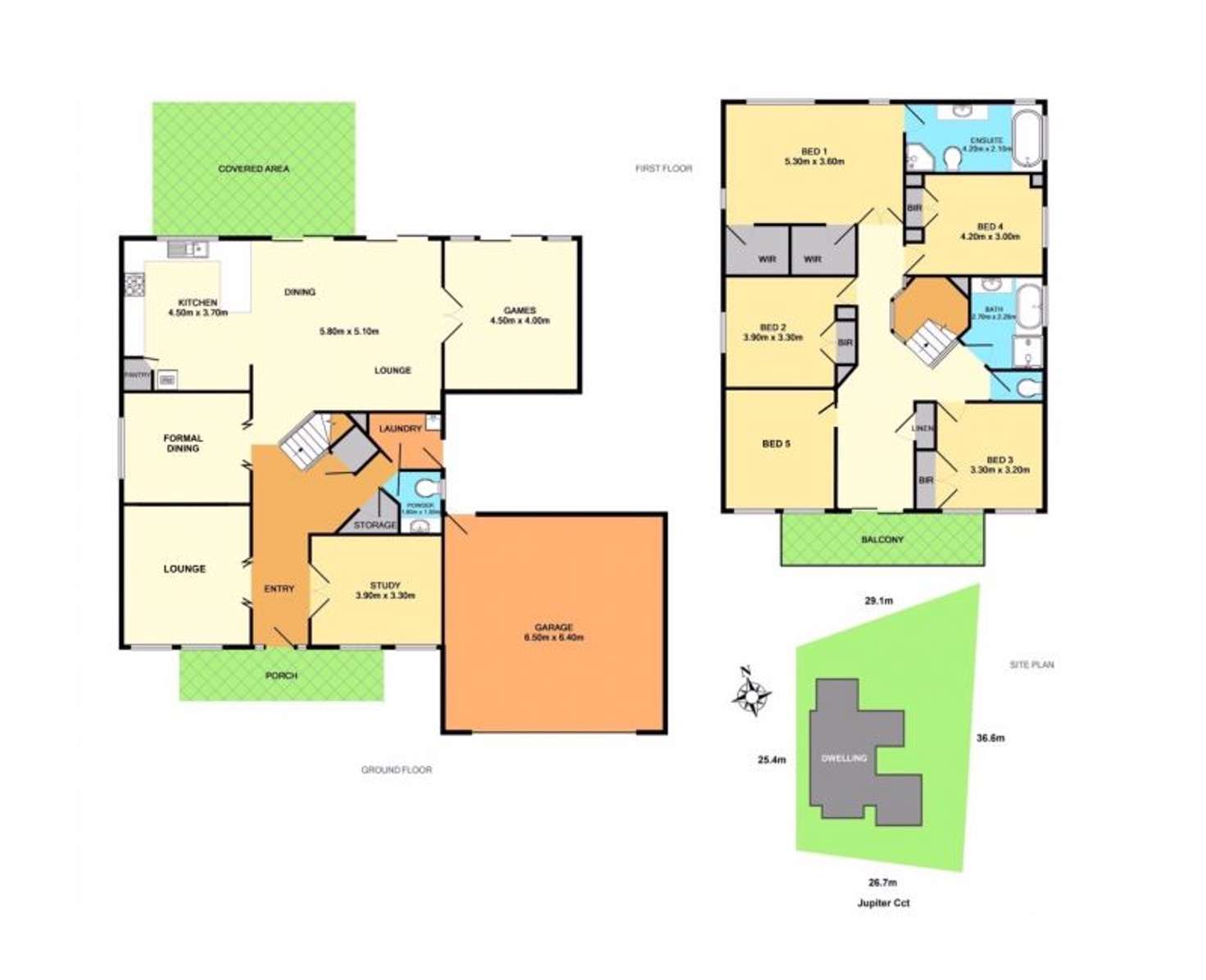 Floorplan of Homely house listing, 26 Jupiter Circuit, Cameron Park NSW 2285