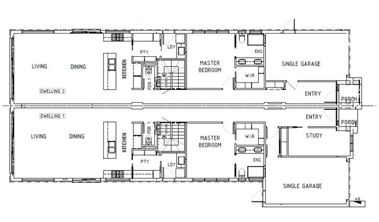 Floorplan of Homely house listing, 3A Kelly Ave, Hampton East VIC 3188