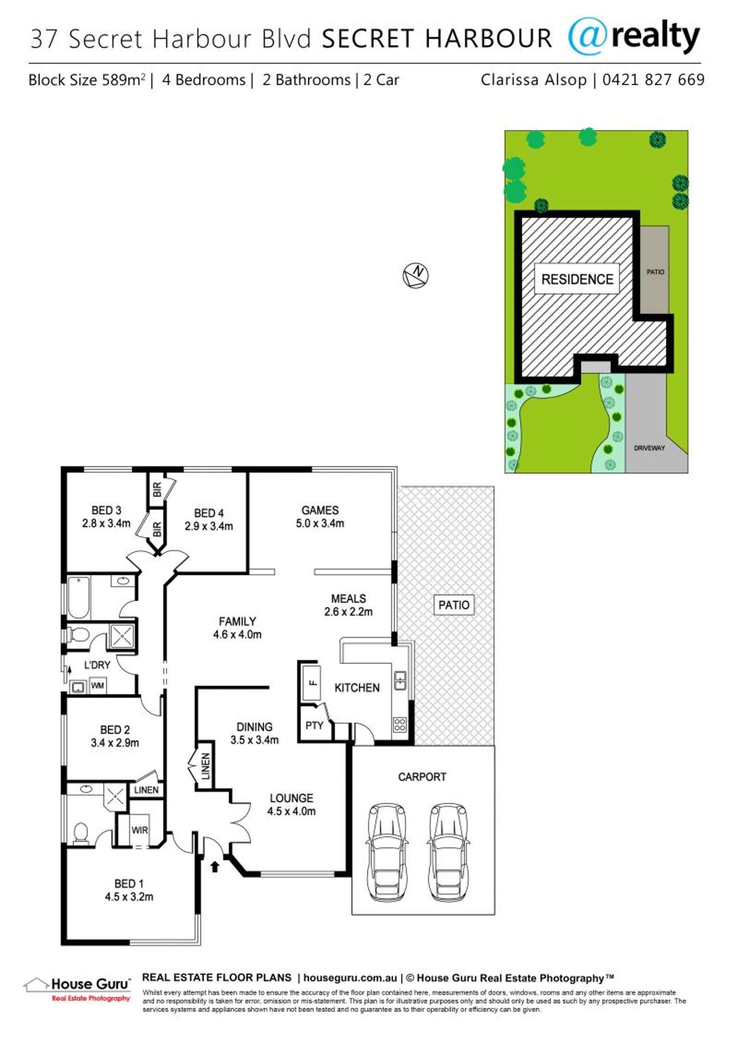 Floorplan of Homely house listing, 37 Secret Harbour Boulevard, Secret Harbour WA 6173