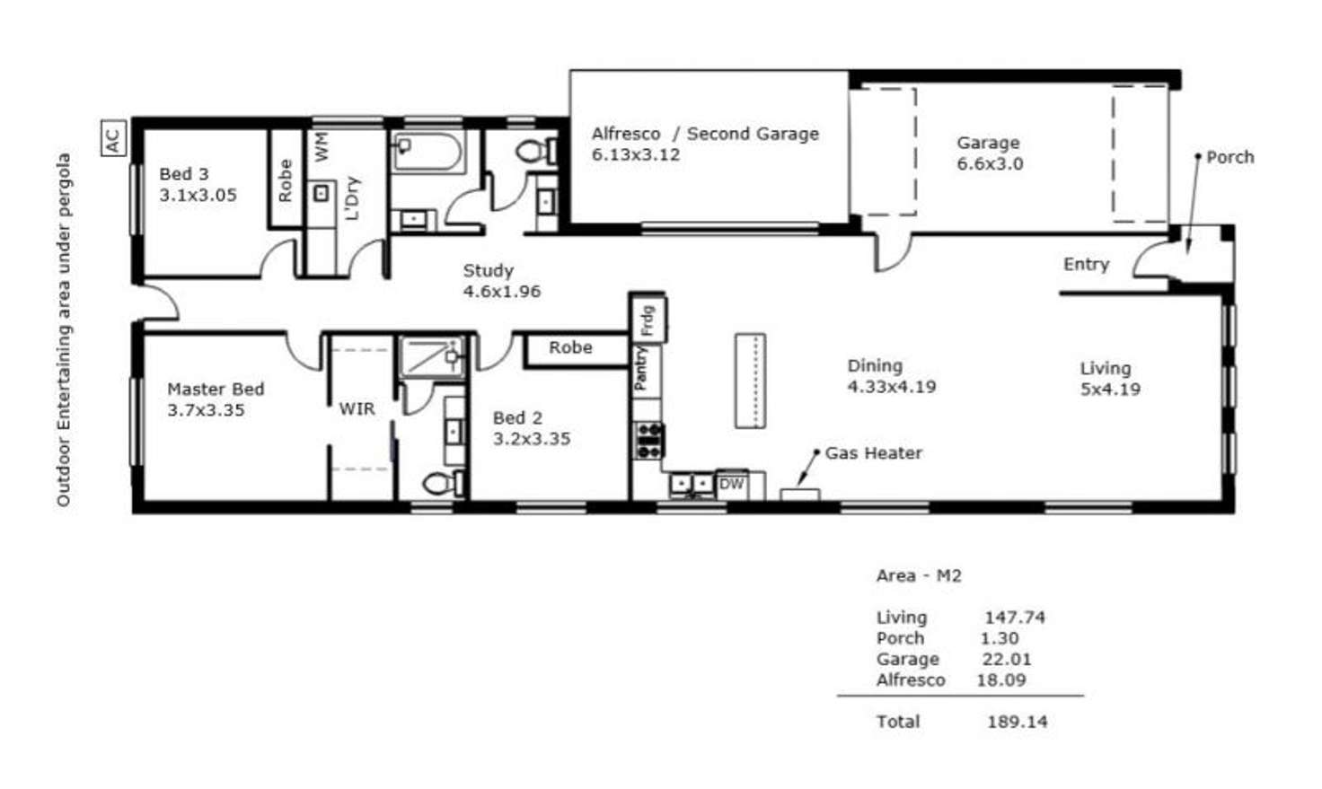 Floorplan of Homely house listing, 1A Vine TCE, Klemzig SA 5087