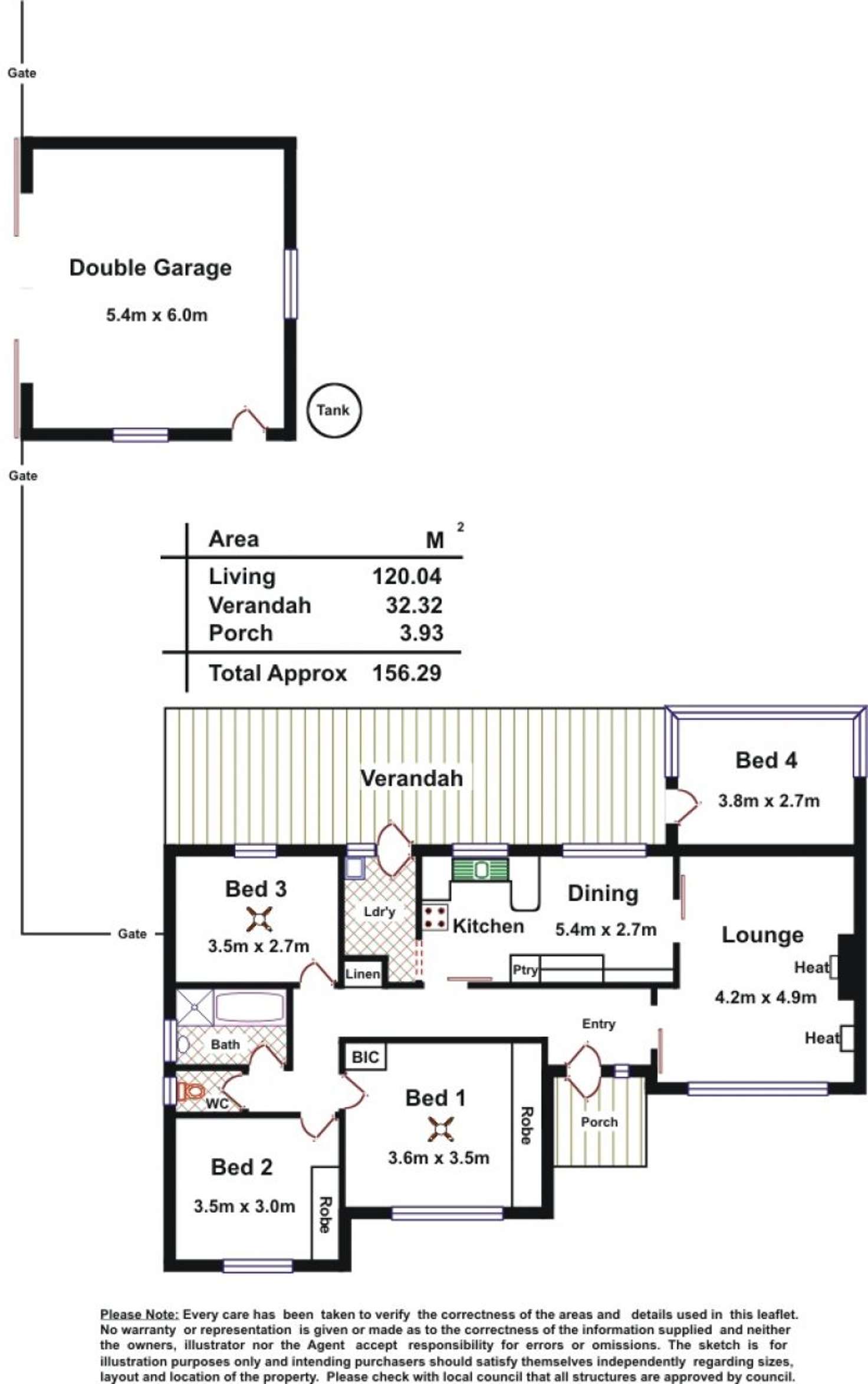 Floorplan of Homely house listing, 20 Tarcoma Avenue, Payneham South SA 5070