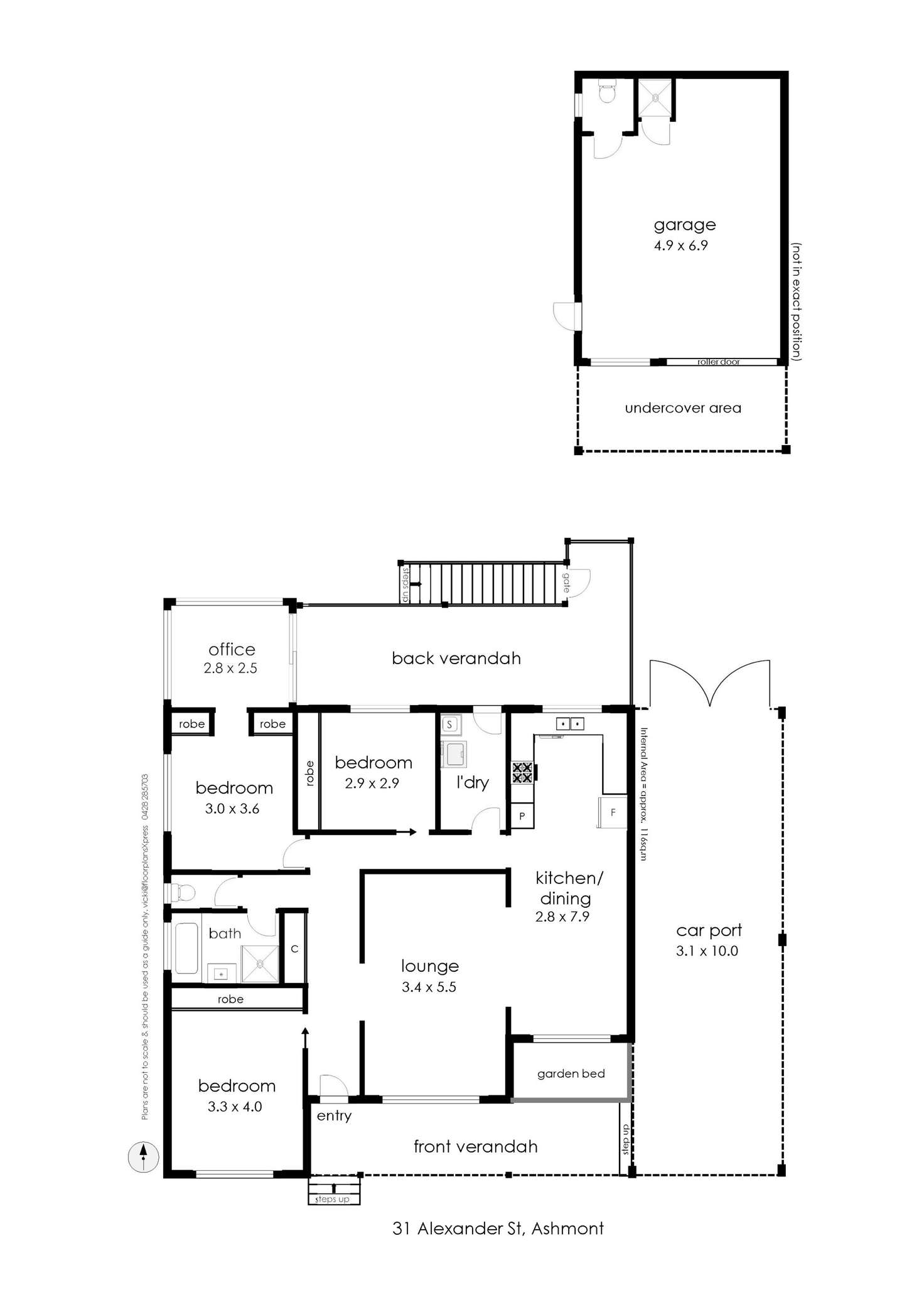 Floorplan of Homely house listing, 31 Alexander Street, Ashmont NSW 2650