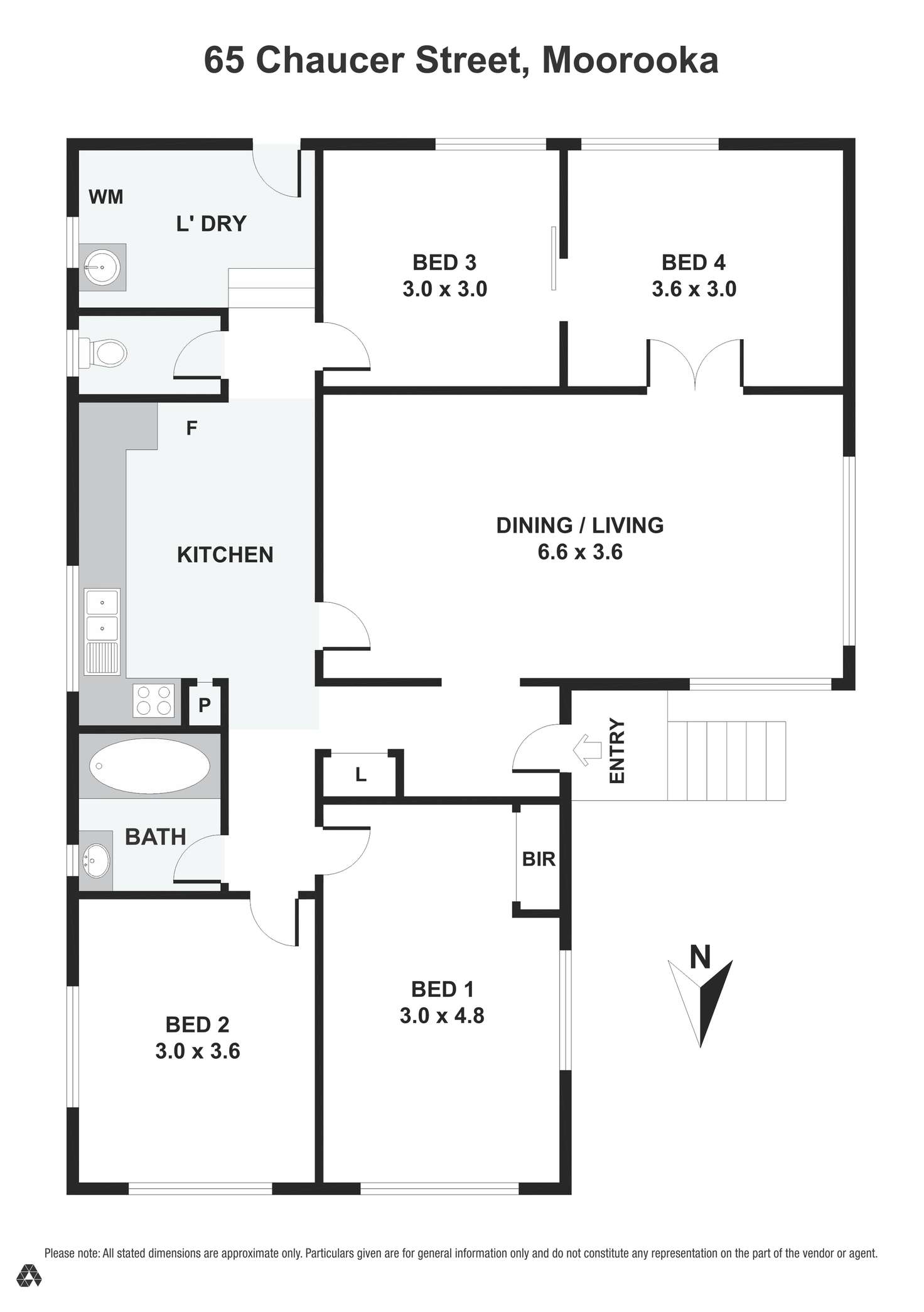 Floorplan of Homely house listing, 65 Chaucer Street, Moorooka QLD 4105