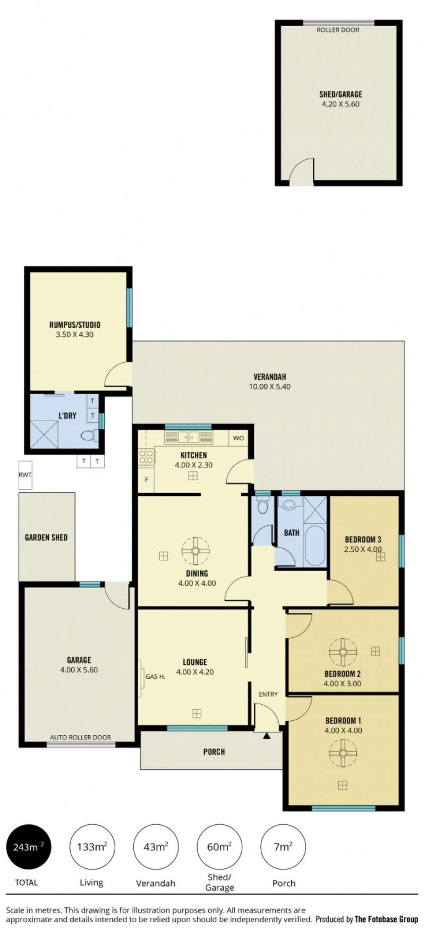 Floorplan of Homely house listing, 47 Euston Terrace, West Croydon SA 5008