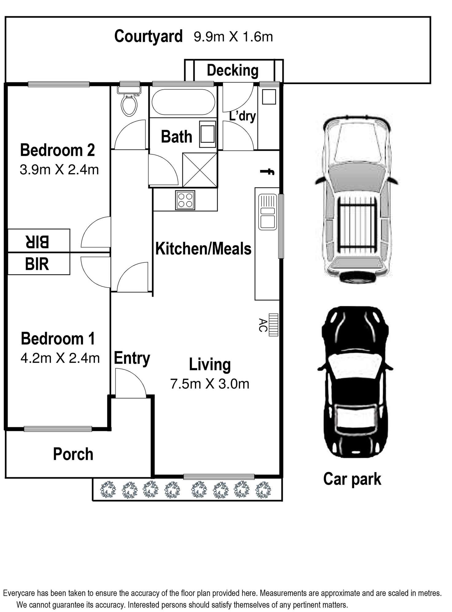 Floorplan of Homely unit listing, 22/508-510 Moreland Road, Brunswick West VIC 3055