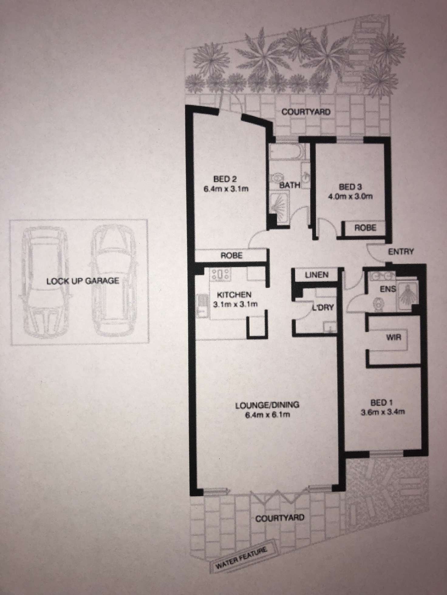 Floorplan of Homely apartment listing, 3/8 Kochia Lane, Lindfield NSW 2070