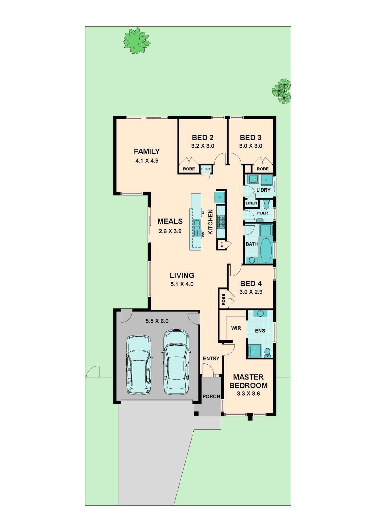 Floorplan of Homely house listing, 30 Richmond Street, Wallan VIC 3756