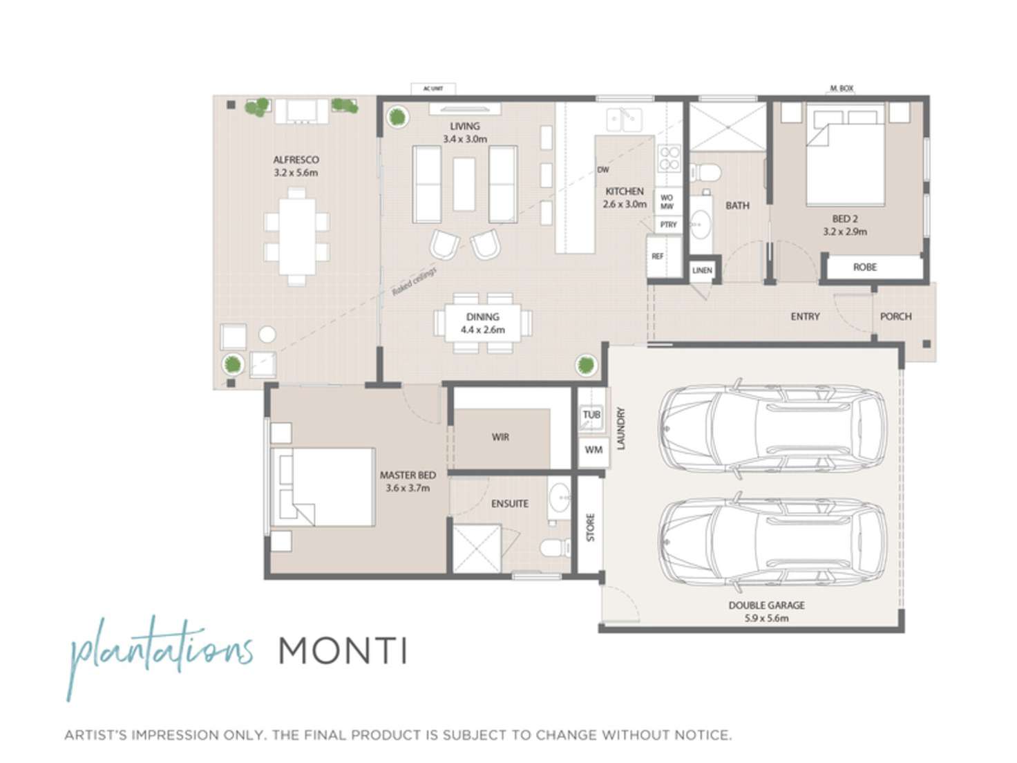 Floorplan of Homely retirement listing, 66/11 McIntosh Crescent, Woolgoolga NSW 2456