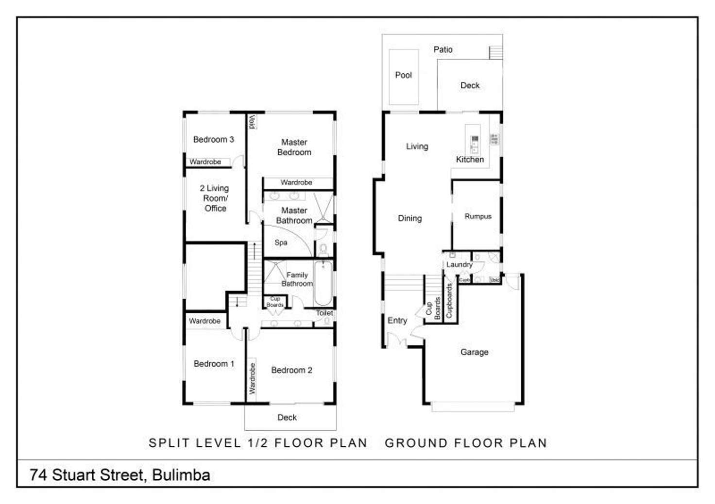 Floorplan of Homely house listing, 74 Stuart Street, Bulimba QLD 4171