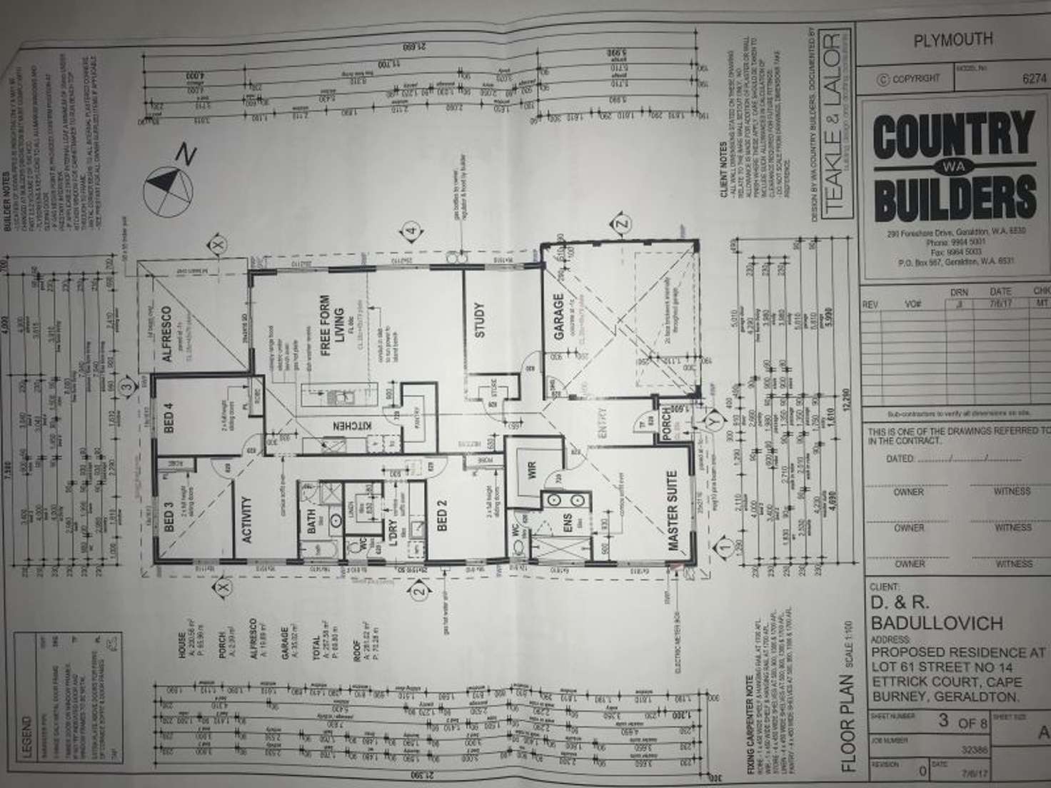 Floorplan of Homely house listing, 14 Ettrick Court, Cape Burney WA 6532